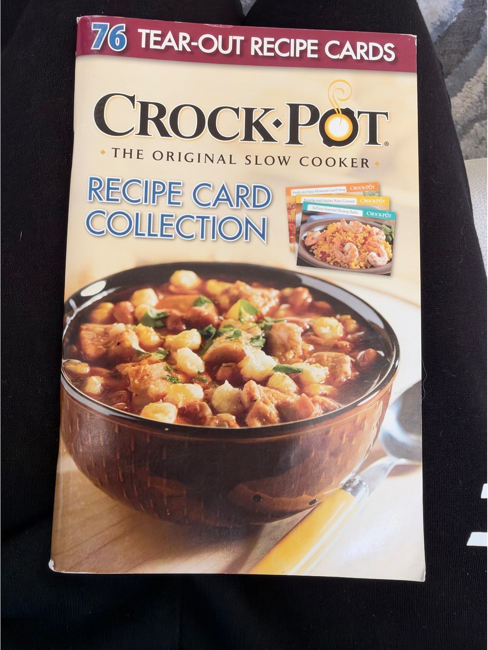 Crock-Pot Recipe Card Collection - 76 Tear-Out Recipe Cards for Slow Cooker